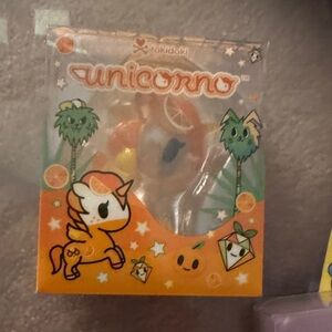 Tokidoki Unicorno Orange and White Collectible